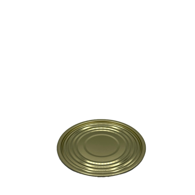 Obyčajné viečko Ø73 zlaté