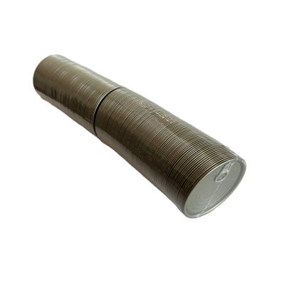 Trhacie viečko Ø99 šedozlaté - balenie