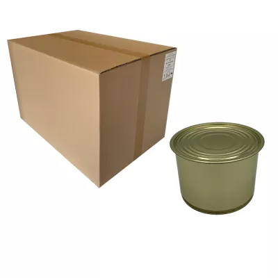99/96x74-510 ml konzervové plechovky s obyčajným viečkom v kartónoch